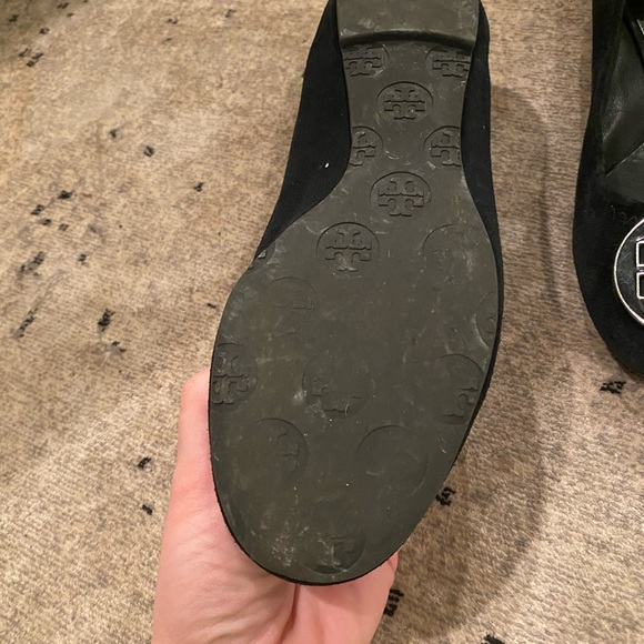 Tory Burch Velvet Reva Flats - Picture 3 of 4